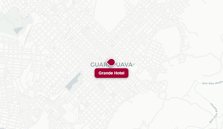 Local do evento em Guarapuava — Centro Administrativo Cresol